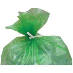 Twist-ties 60 mm, hvid, metaltråd, 100 stk