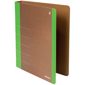 Ringmappe DONAU Life-Serie, A4, 2R, 30 mm, neongrün