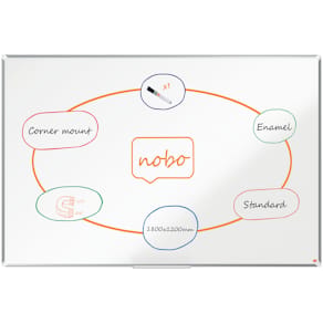 Whiteboard NOBO premium emalj 180x120cm