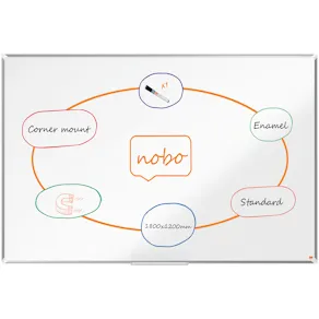 Whiteboard NOBO premium emalj 180x120cm