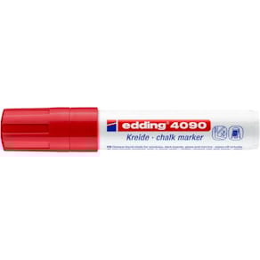 Kreidemarker edding 4090 Windowmarker, 4–15 mm, rot