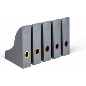 Tidsskriftsamler Durable Varicolor, antracitgrå, 1 stk
