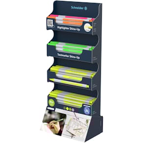 Textmarker Schneider Shine Up, 1–4 mm, sortiert