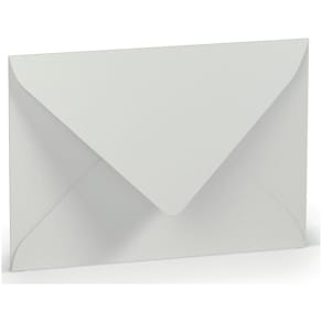 Briefhülle Rössler Paperado, C6 SF, eisgrau