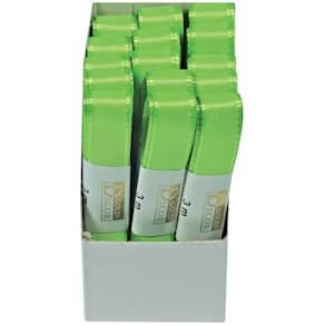 Taftband GOLDINA Basic, 15 mm x 3 m, apfelgrün