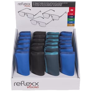 Lesehilfe Out of the Blue, Metall, sortiert