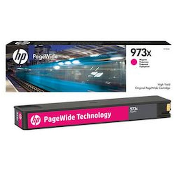 Blekk HP 973X F6T82AE XL rød