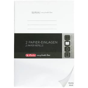 Ersatzeinlage Herlitz my.book flex, A4, blanko, 2x40 Blatt