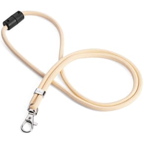 Nyckelband rPET karbinhake beige 10/fp