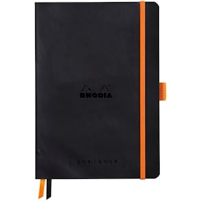 Rhodia Goalbook soft black A5 dot ivory