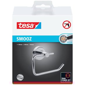Toilettenpapierhalter tesa SMOOZ, Metall, chrom