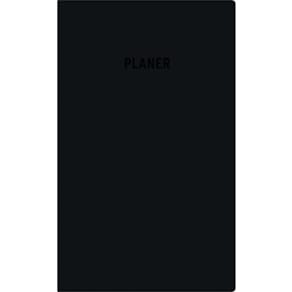 Taschenkalender ZETTLER 1M 2S, schwarz, 32 Seiten