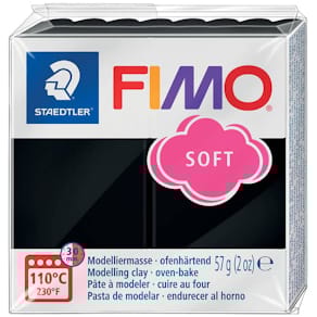 Modelliermasse STAEDTLER FIMO soft, schwarz