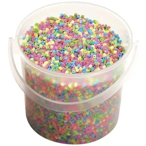 Nabbipärlor Pastellmix, 20000/fp