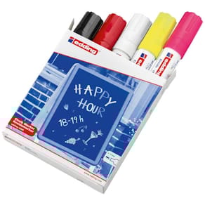 Kreidemarker edding, 5 Farben sortiert