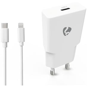Laddare Vägg NEDIS 20 W USB-C/Lightning