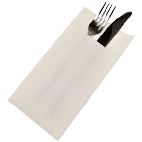 Servett airlaid vit 40x40 75st