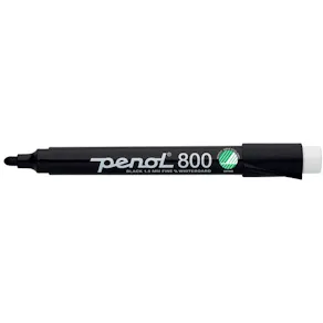Whiteboardpenna PENOL 800 rund svart