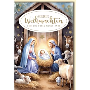Weihnachtskarten, heilig
