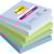 Notitieblok Post-it Super Sticky Oasis, 76 x 76 mm, 90 vel, 5 st