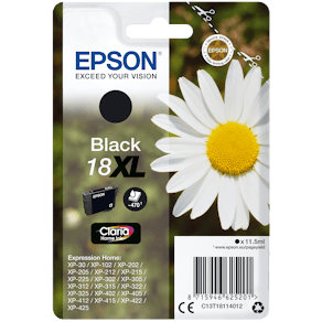 Bläckpatron EPSON C13T18114012 XL svart