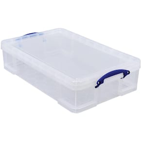 Opbergdoos Really Useful Box 33 liter, transparant