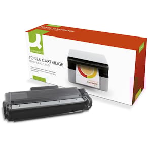 Toner Q-CONNECT TN-2420, zwart, 3000 pagina's, Brother (compat)