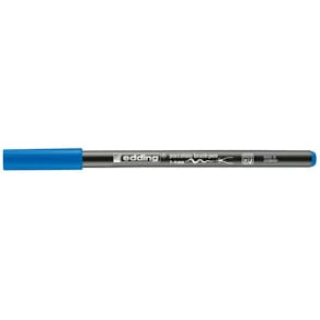 Porzellan-Pinselstift edding Brushpen, hellblau