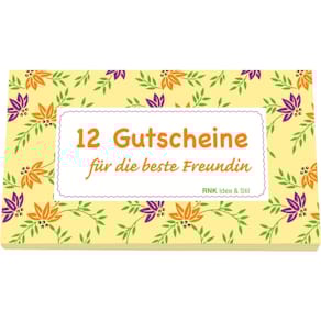 Gutscheinheft-Display RNK, für die Liebsten, 24 Hefte
