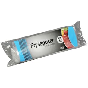 Fryseposer 32 µm LDPE, 350 x 600 mm, rulle á 8