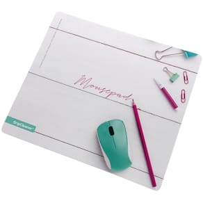 Mikrofasertuch WEDO Polyclean GripCleaner 4-in-1, weiß