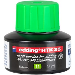Refill EDDING HTK 25 ink grön 25 ml