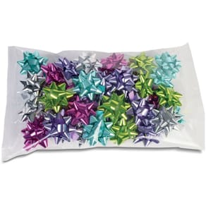 Rosette, Metallic, sortiert