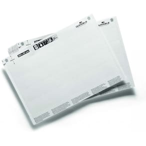 Durable, hvid 170mm x 260mm, pakke med 80 stk kasse med 10