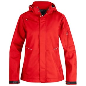 Softshelljacka TEXSTAR WJ80 dam röd L