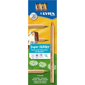 Farbstifte LYRA Super Ferby 4-Color, 12 St.