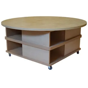 Lek-och arb.bord SILENTO Rund 120cm