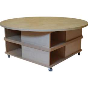 Lek-och arb.bord SILENTO Rund 120cm