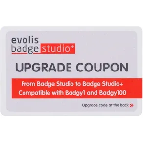 Upgrade Badge Studio Version PLUS for BADGY 100