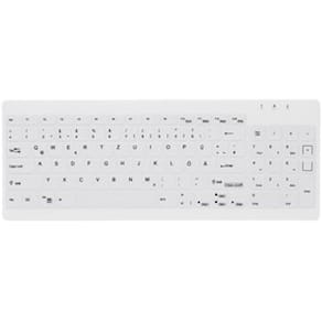 ACTIVE KEY QuickClean Medical Keyboard Comp, White (Nordic)