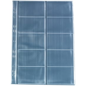 Visitenkartenhülle Herlitz, 10 St., transparent