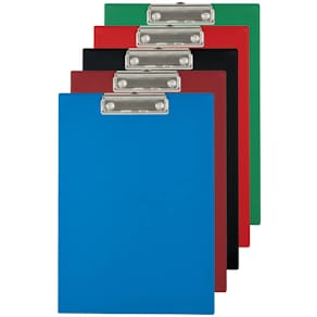 Klemmbrett DONAU PVC A4, sortiert