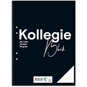 Kollegieblock FW A4 70g 70bl rut