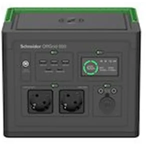 Schneider OffGrid 500 - Bärbar kraftstation - LCD, litiumjon, 2