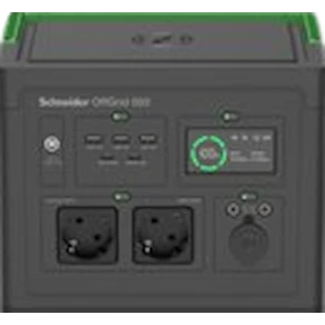 Schneider OffGrid 500 - Bärbar kraftstation - LCD, litiumjon, 2