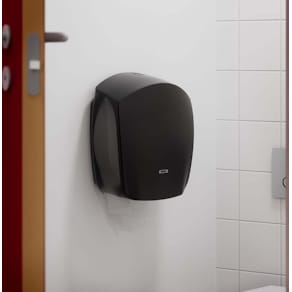 Toiletpapirdispenser Katrin Gigant L, sort, 342x149x356 mm
