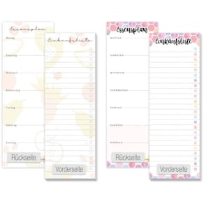 Notizblock TRENDSTUFF, A5, 50 Blatt, sortiert