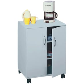 Multifunktionswagen Durable 74/53, geschlossen, lichtgrau