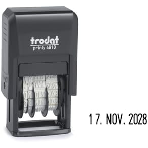 Datumstempel Trodat Printy 4810, schwarz