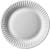 Bord Conpax Pure, rond, wit, 15 cm, karton, pak van 100